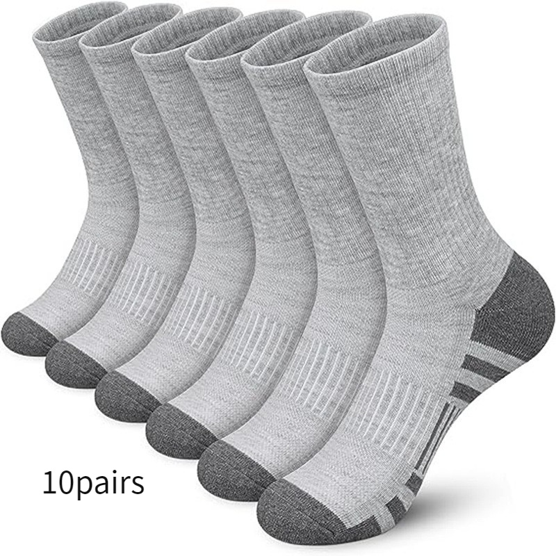 Color Matching Athletic Socks Plus Size Basketball Mid Tube Cotton Breathable 3 Color Matching Athletic Socks Plus Size Basketball Mid Tube Cotton Breathable - Image 3