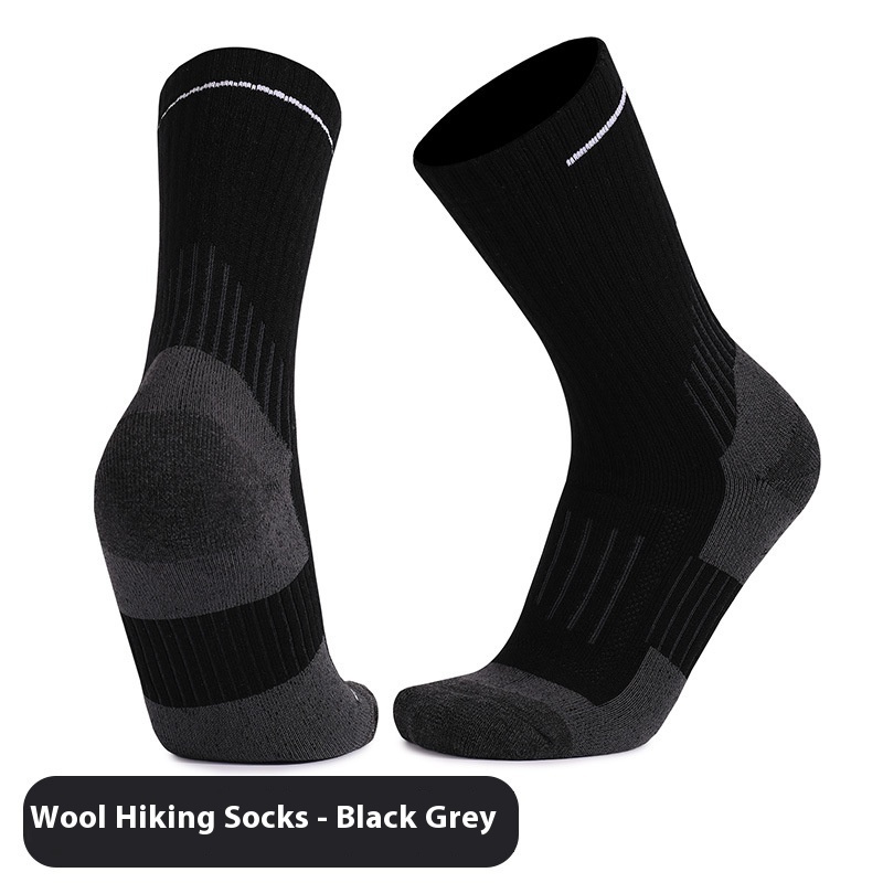 Men's And Women's Warm Wool Knee-high Sports Socks 5 Men's And Women's Warm Wool Knee-high Sports Socks - Image 5