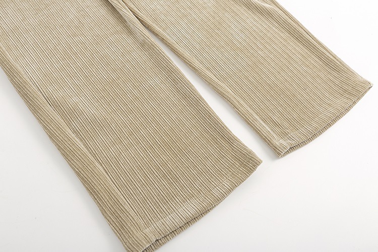 Corduroy Draped Knit Sweatpants For Men 8 Corduroy Draped Knit Sweatpants For Men - Image 8