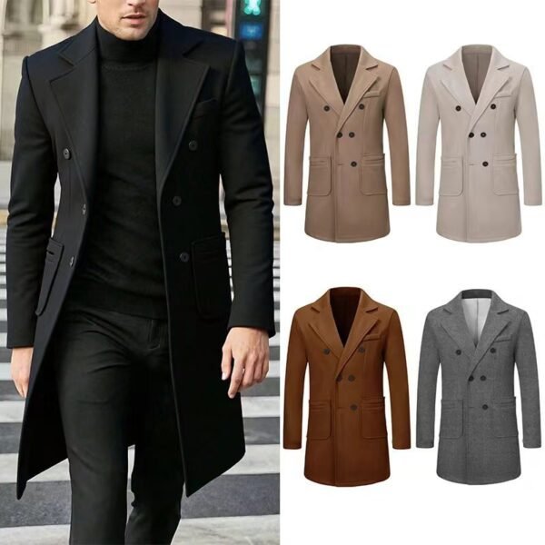 Men's Edit — Men's Woolen Trench Coat