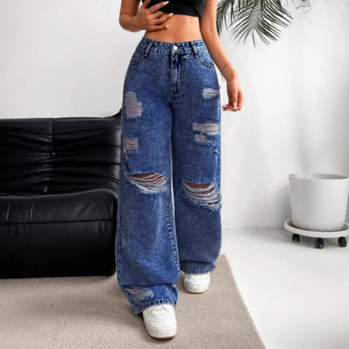 Straight Leg Jeans