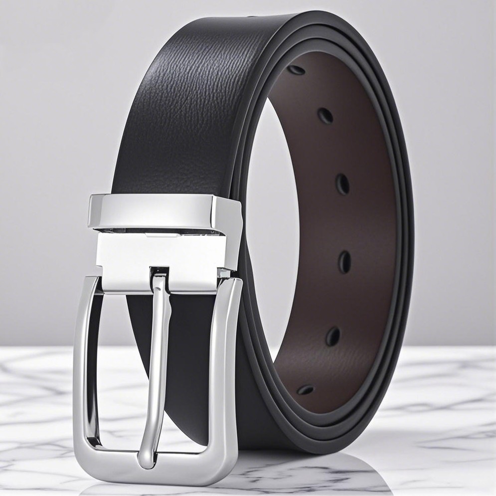 Men's Personality Trendy Belt High Quality Alloy Pin Buckle 1 Men's Personality Trendy Belt High Quality Alloy Pin Buckle