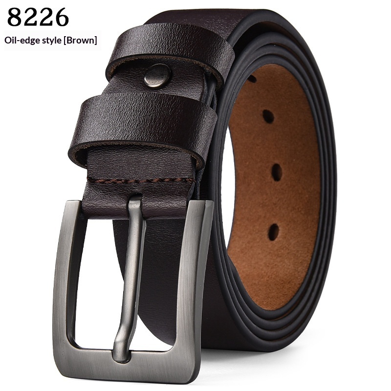 Best-selling Vintage Genuine Cowhide Leather Men's 5 Best-selling Vintage Genuine Cowhide Leather Men's - Image 5