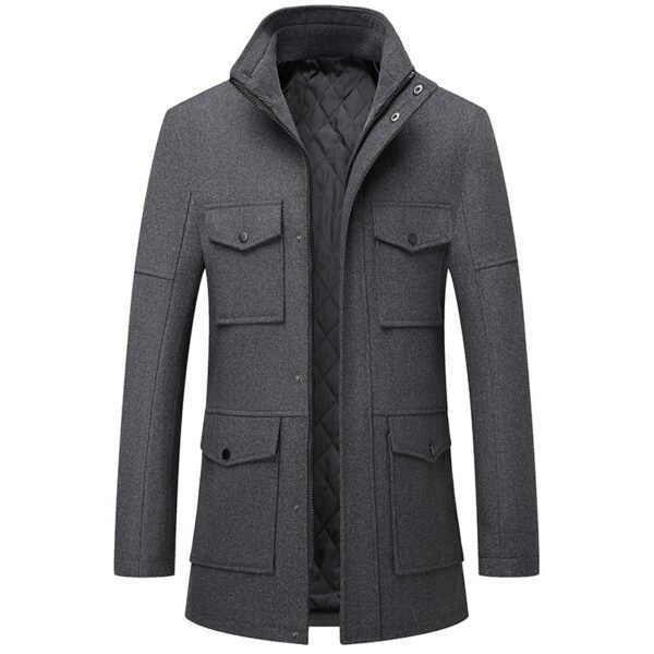 The Resort Edit — Wool Overcoat Men's Winter Jacket & Formal Wool Coat