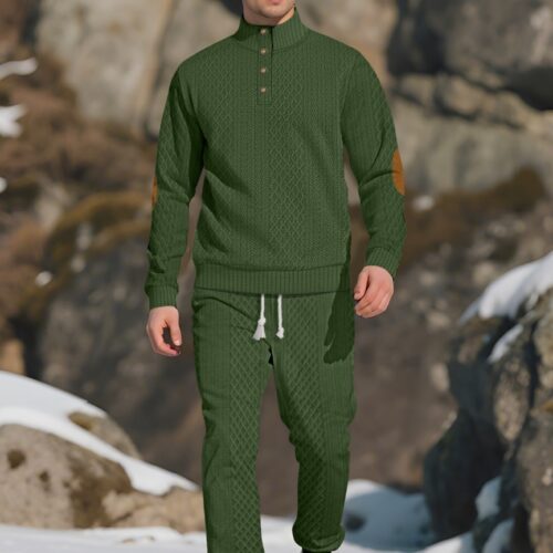Men's Knit Tracksuit