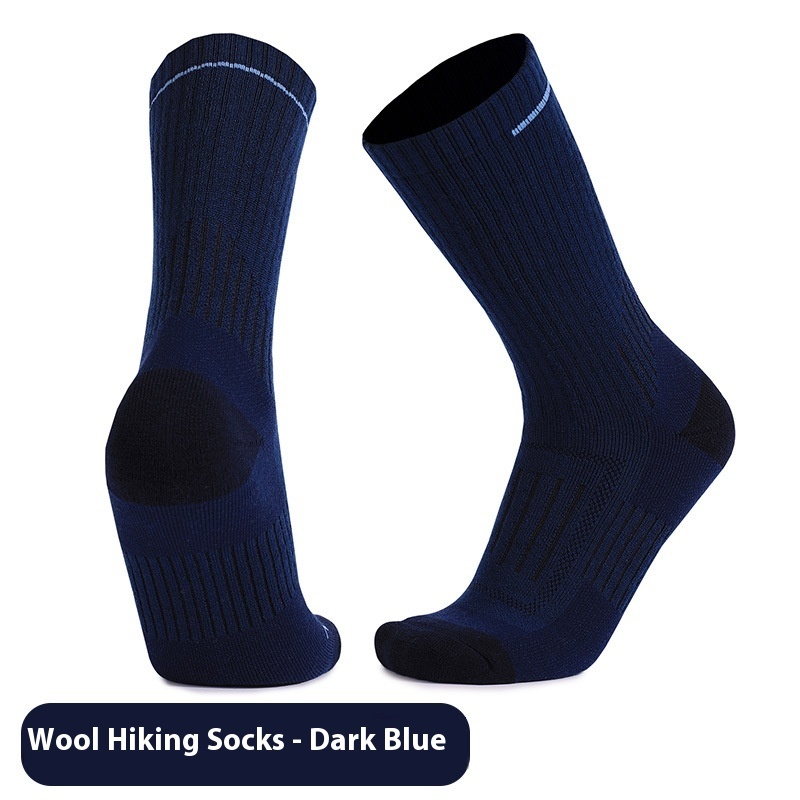 Men's And Women's Warm Wool Knee-high Sports Socks 10 Men's And Women's Warm Wool Knee-high Sports Socks - Image 10