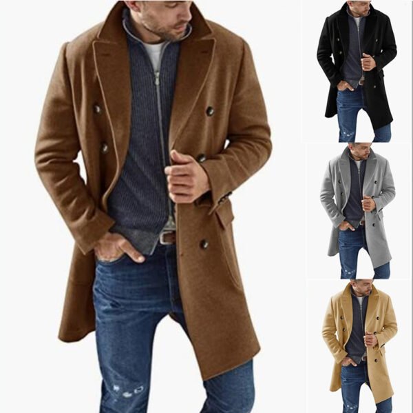 The Resort Edit — Padded Wool Coat Men’s Thermal Overcoat & Quilted Jacket