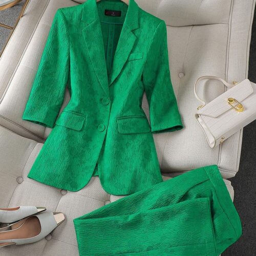 Two Piece Blazer Set
