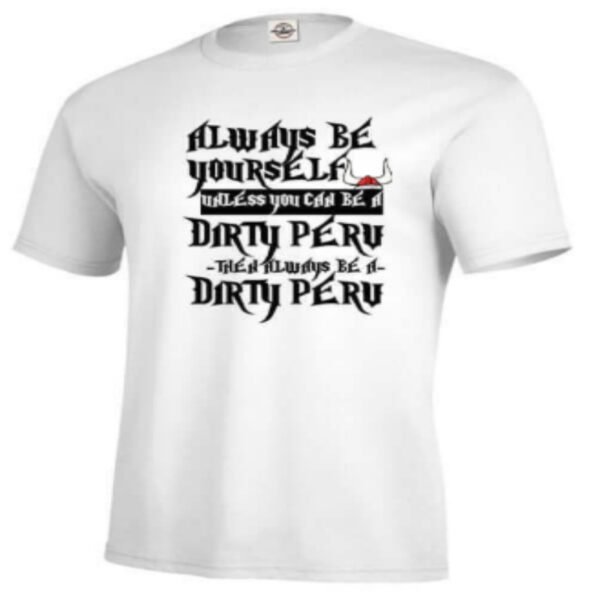 Men's Edit — Men’s Graphic T Shirt Gothic Slogan White Summer Top