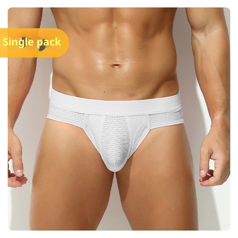 Underwear Mesh | Men's Breathable Low-Rise Sexy Slips 2 Underwear Mesh | Men's Breathable Low-Rise Sexy Slips - Image 2