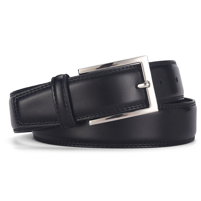 Men's Leather Belt Leather Pin Buckle Casual Belt 5 Men's Leather Belt Leather Pin Buckle Casual Belt - Image 5