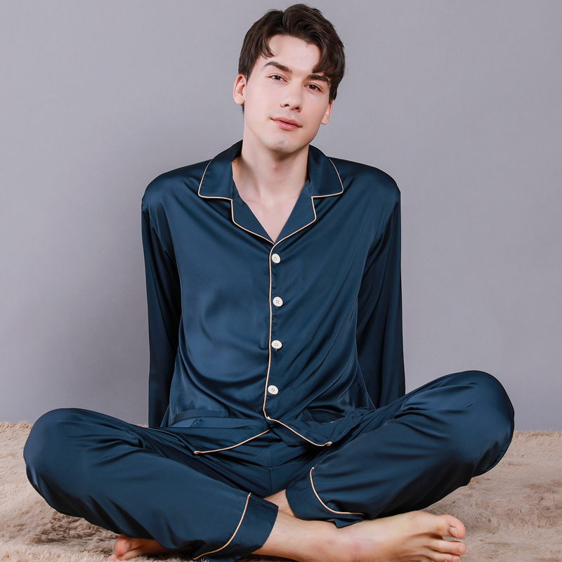 Men's Velvet Lounge Set | Long Sleeve Autumn Sleepwear 1 lounge set