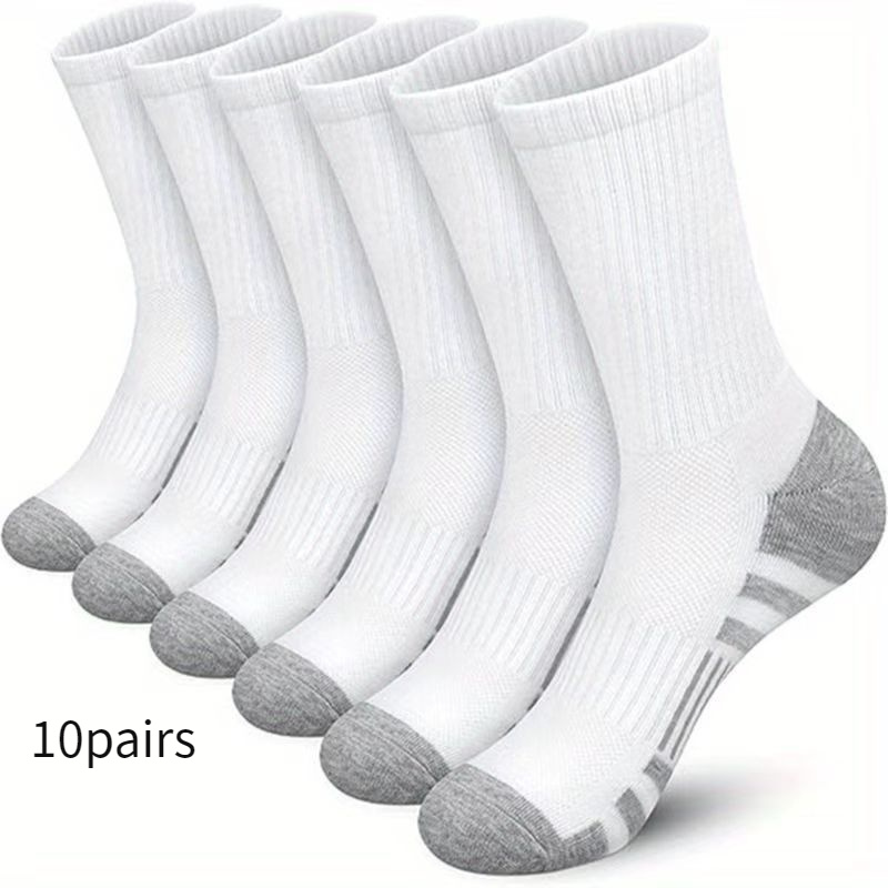 Color Matching Athletic Socks Plus Size Basketball Mid Tube Cotton Breathable 2 Color Matching Athletic Socks Plus Size Basketball Mid Tube Cotton Breathable - Image 2