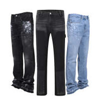 Men's Straight-leg Denim Pants Street Style 7 Men's Straight-leg Denim Pants Street Style - Image 7
