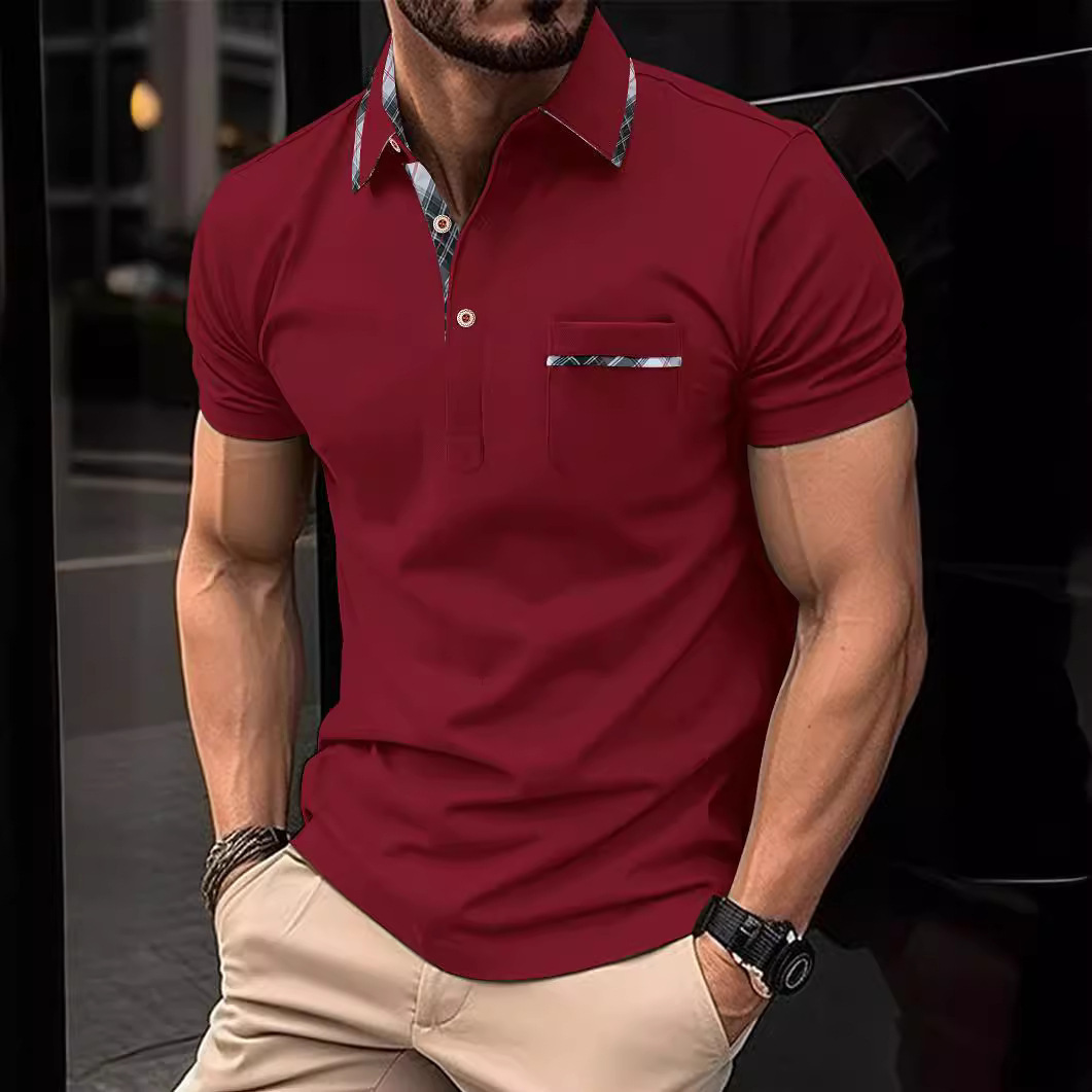 Slim Fit Polo Shirt: Men's Designer European Style Polo 6 Slim Fit Polo Shirt: Men's Designer European Style Polo - Image 6