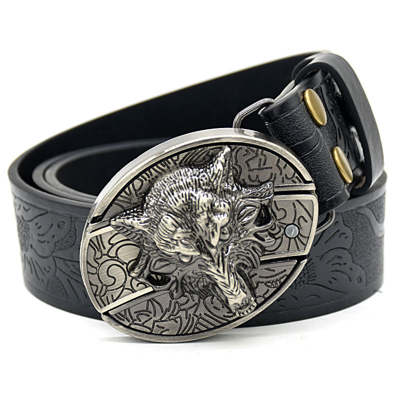 Men's Casual All-match Smooth Buckle Belt 1 Men's Casual All-match Smooth Buckle Belt