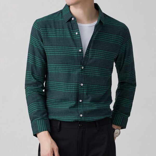 Men's Edit — Striped Linen Shirt Men | Regal Wear Business