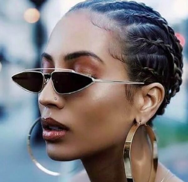 new double metal frame vintage sunglasses | Regal Wear