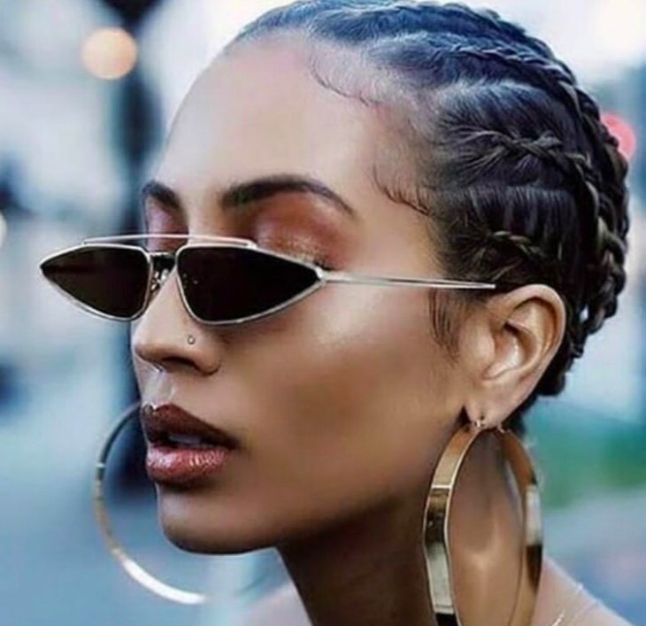 new double metal frame vintage sunglasses | Regal Wear