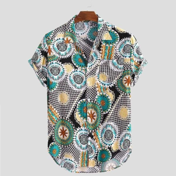 Men's Edit — Men's Summer Vintage Printed Loose Shirt Top