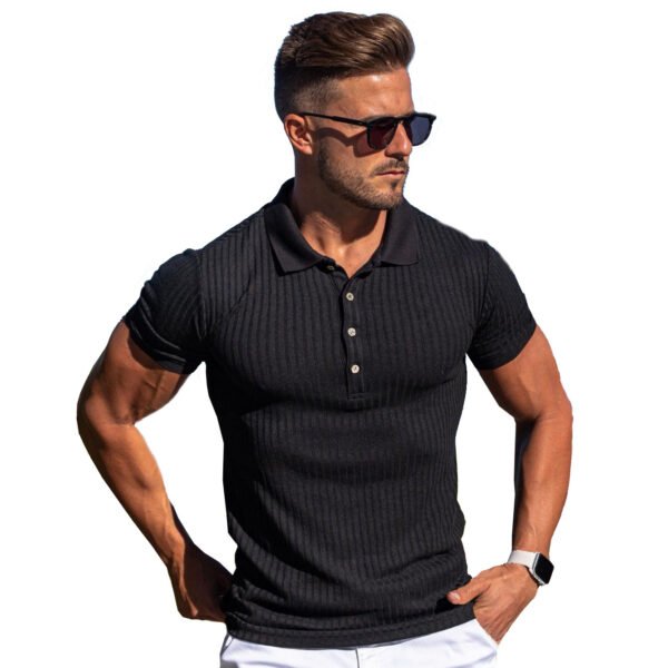 T-shirt Slim Short-sleeved Mercerized Cotton Polo Shirt | Regal Wear