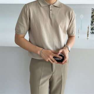 Summer Thin Men’s Slim Polo Shirt | Regal Wear