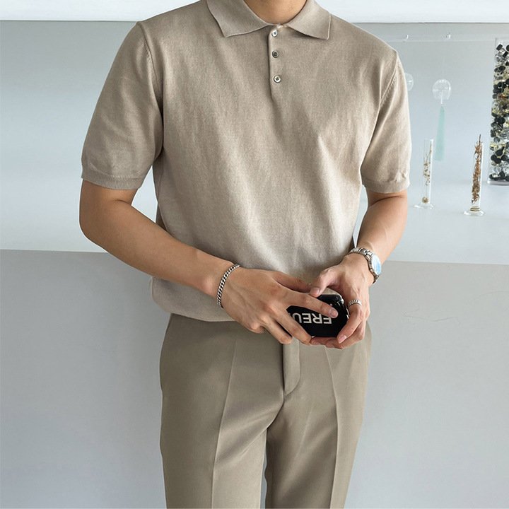 Summer Thin Men’s Slim Polo Shirt | Regal Wear
