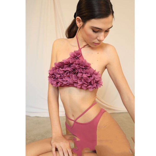 Floral Bikini  Lace-Up Swimsuit | Regal Wear