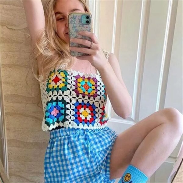 The Resort Edit — Crochet Knit Vest Women | Regal Wear Handcrafted Boho Chic