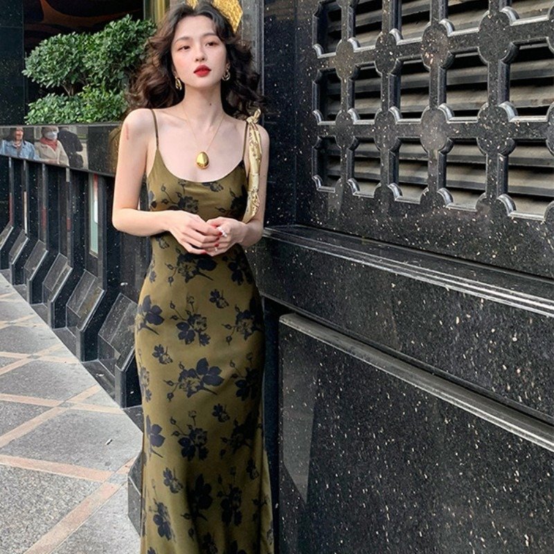 The Resort Edit — Printed Fishtail Midi Dress | Regal Wear