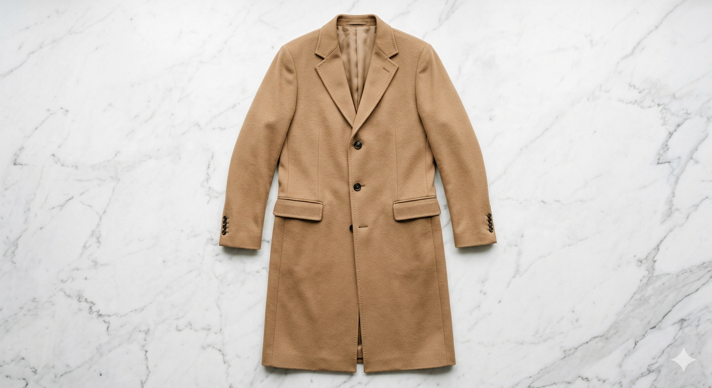 Premium cashmere luxury outerwear — Loro Piana investment coat
