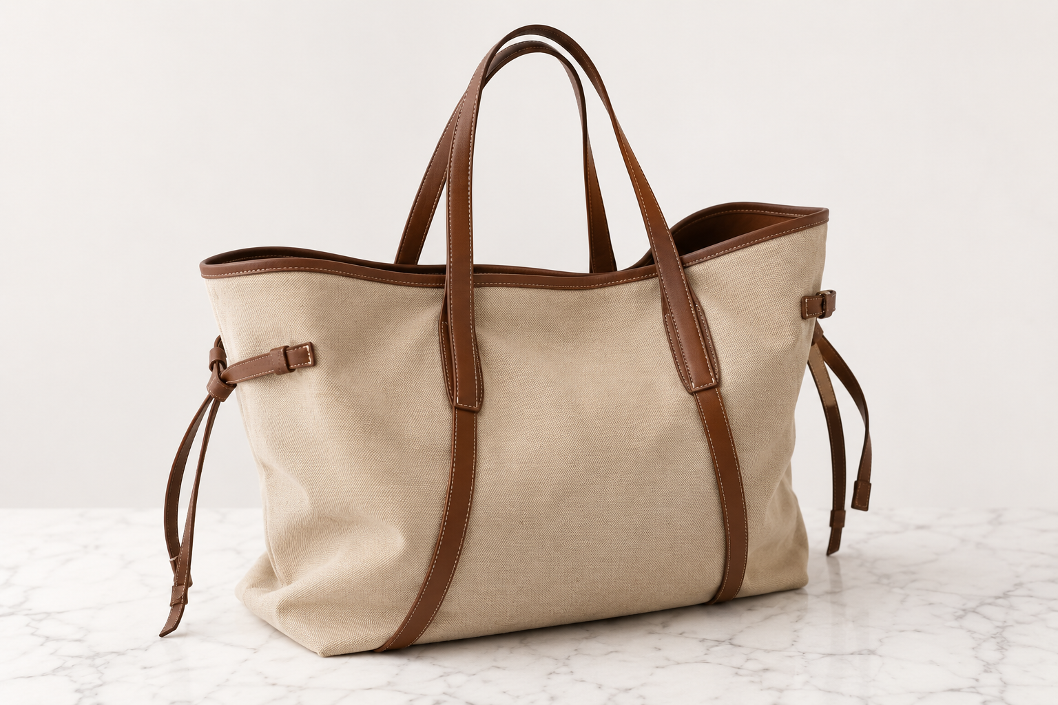 Classic luxury tote — Louis Vuitton Neverfull investment piece