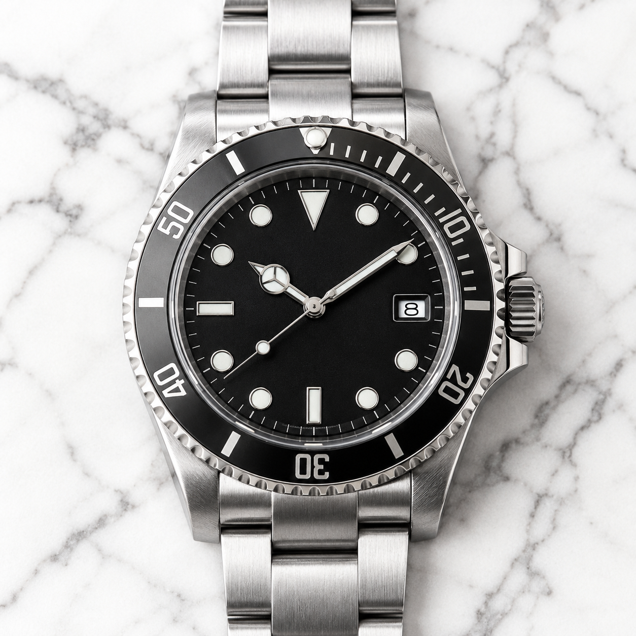 Precision luxury watch — Rolex investment piece with strong resale value
